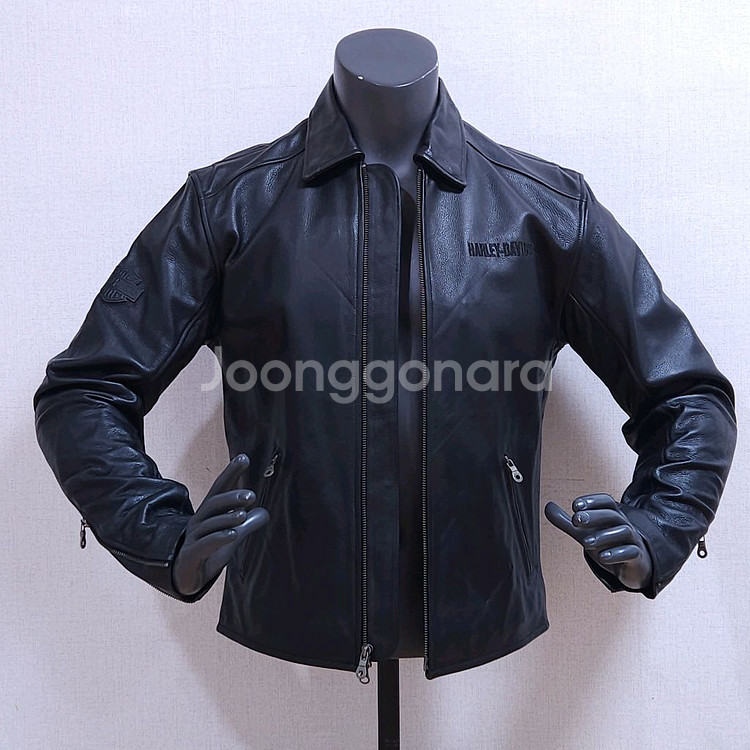 할리데이비슨 가죽점퍼--0