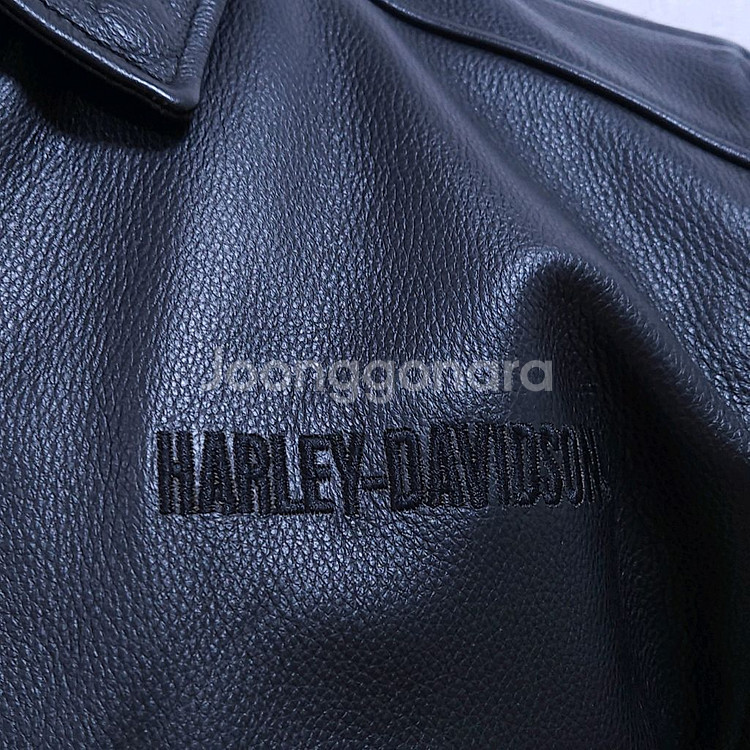 할리데이비슨 가죽점퍼--2