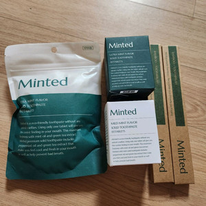 민티드 고체치약