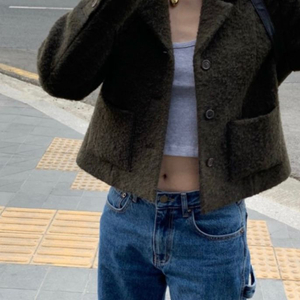 모네마켓(리본빛) 카이 모스 자켓 새상품