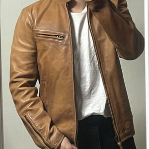 폴로랄프로렌 카페레이서 양가죽 자켓