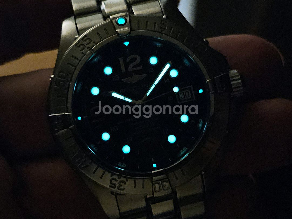 (25년 오버홀)브라이틀링 슈퍼오션 42mm 스틸피쉬--1