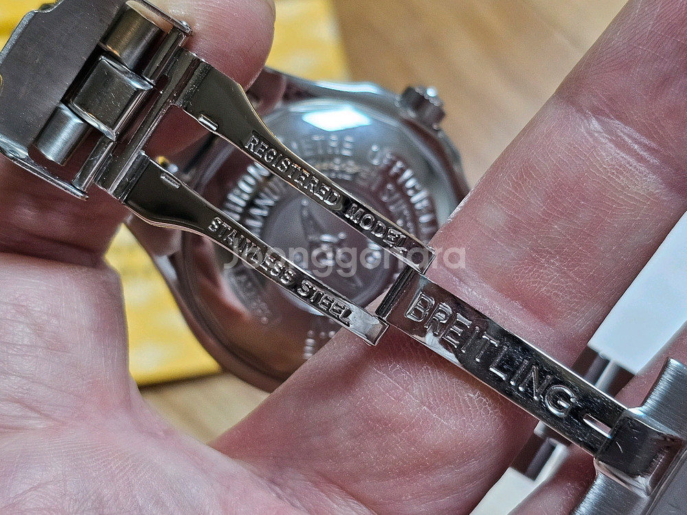(25년 오버홀)브라이틀링 슈퍼오션 42mm 스틸피쉬--8