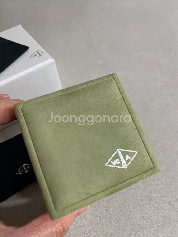 정픔 반클리프 빈티지목걸이케이스--2