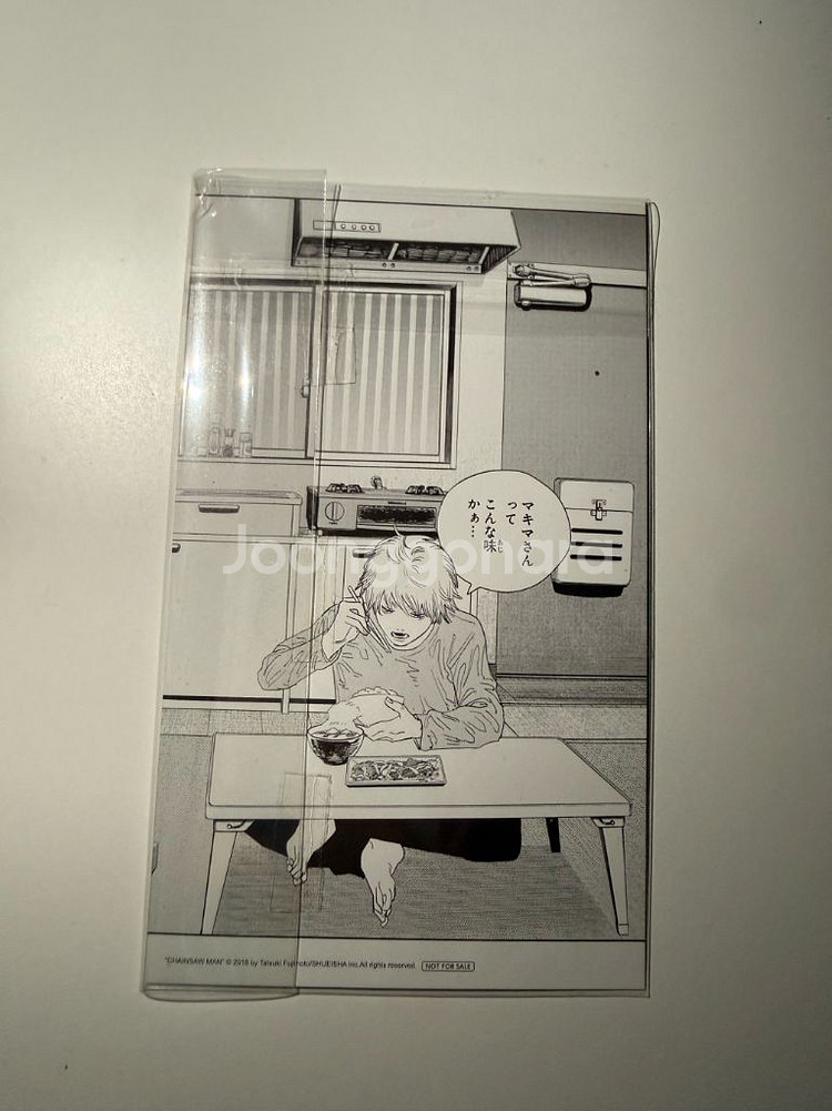 체인소맨 마키마 대만판 엽서 굿즈--2