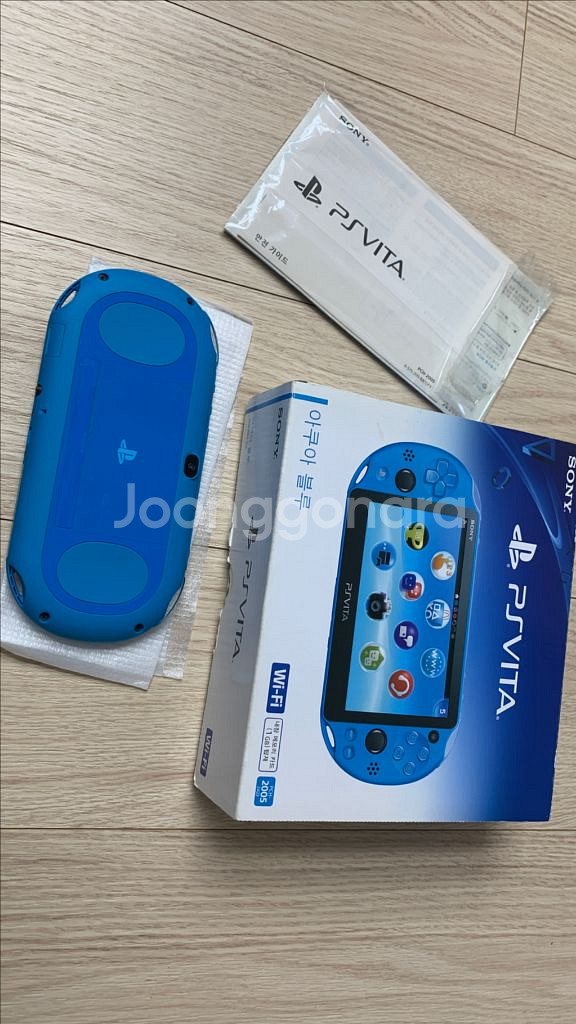 소니 PS비타 2세대 팝니다 블루 ps vita--2