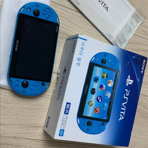 소니 PS비타 2세대 팝니다 블루 ps vita