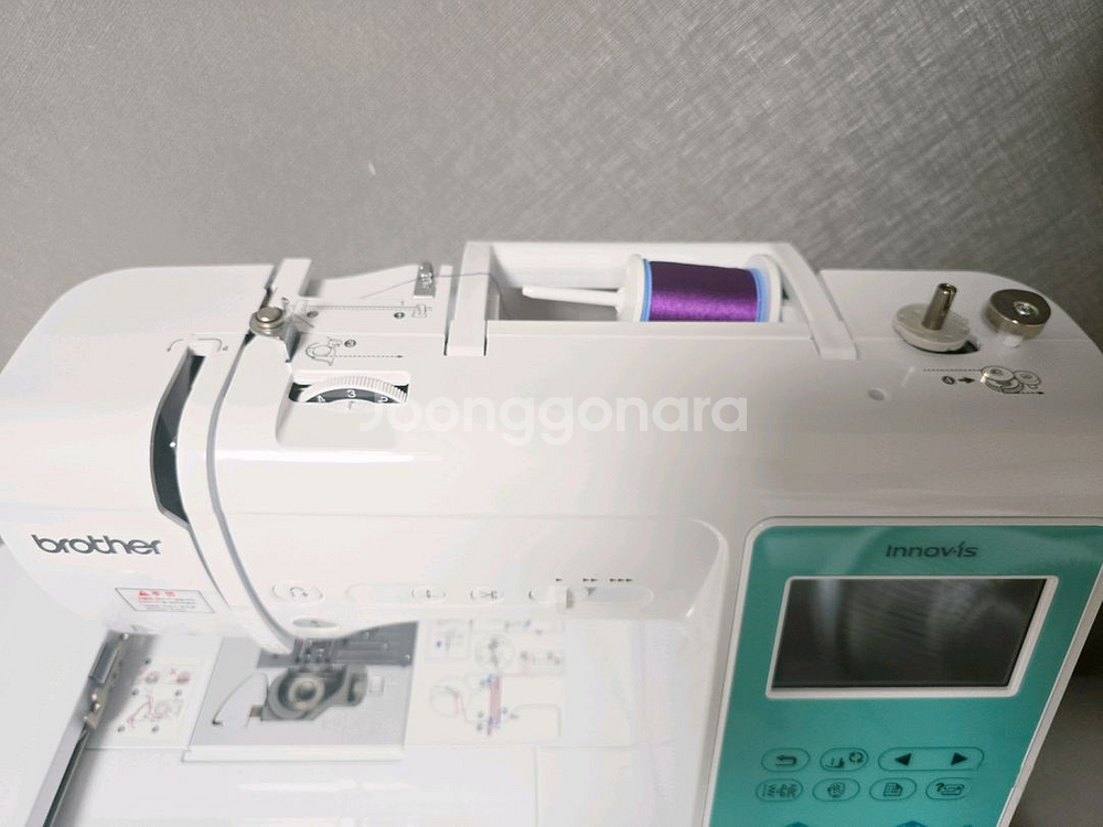 부라더 자수미싱M370 재봉틀--1