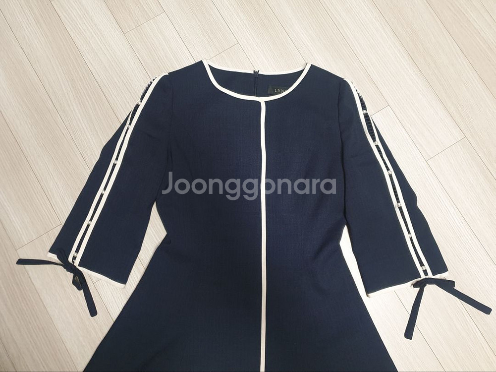 린(LYNN) 7부 A라인 원피스 깨끗한옷--1