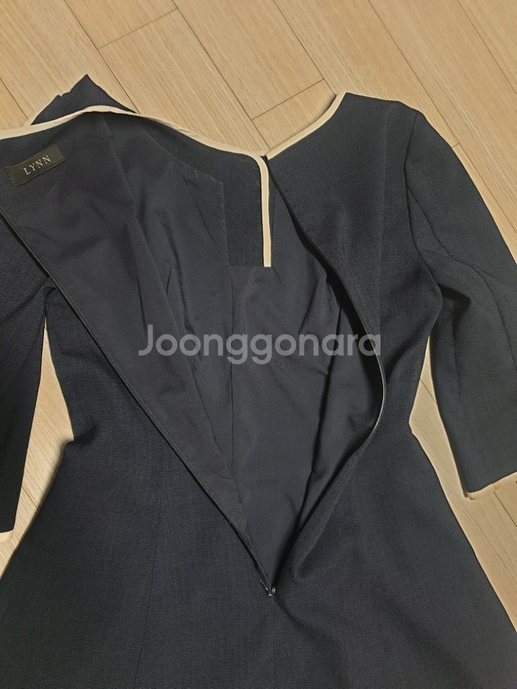 린(LYNN) 7부 A라인 원피스 깨끗한옷--6