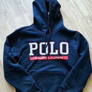 폴로 남성 로고패치 가모 후드티