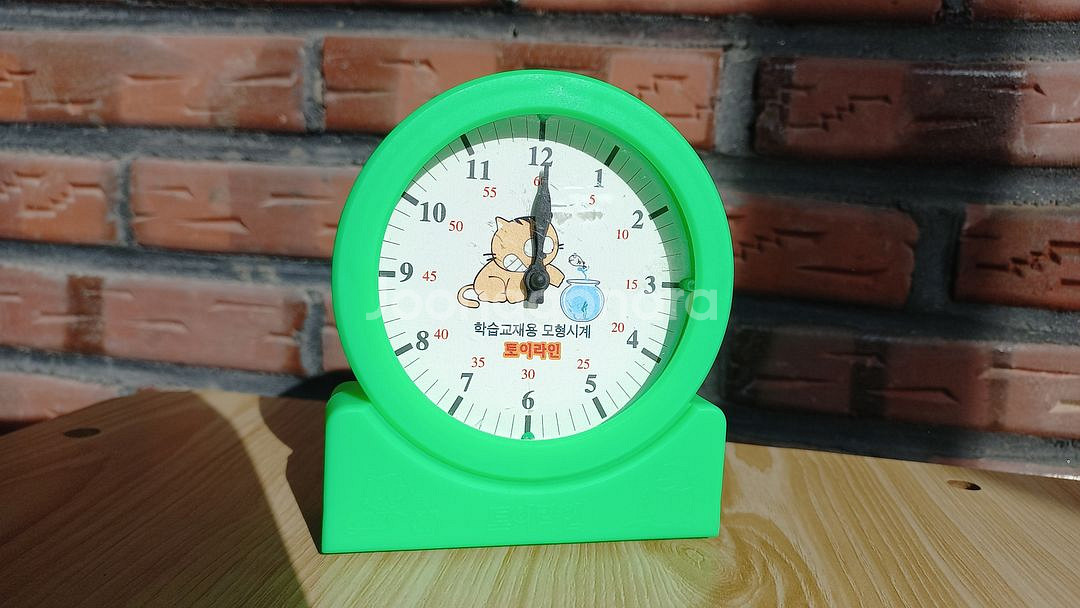 시계 모형 고양이 레트로 소품 인테리어 고전--0