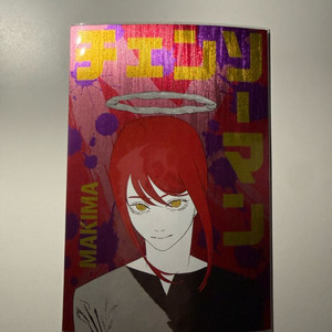 체인소맨 마키마 키라키라 엽서 굿즈