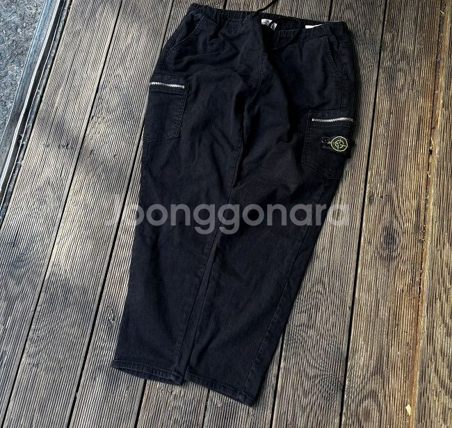 스톤아일랜드 카고바지 카고팬츠 34~36인치--0
