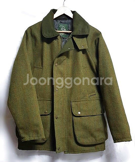 made in England 헌팅 필드 트위드자켓큰S--0