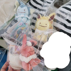 포켓몬 변신메타몽 마스코트 키링-쥬피썬더 샤미드 부스터