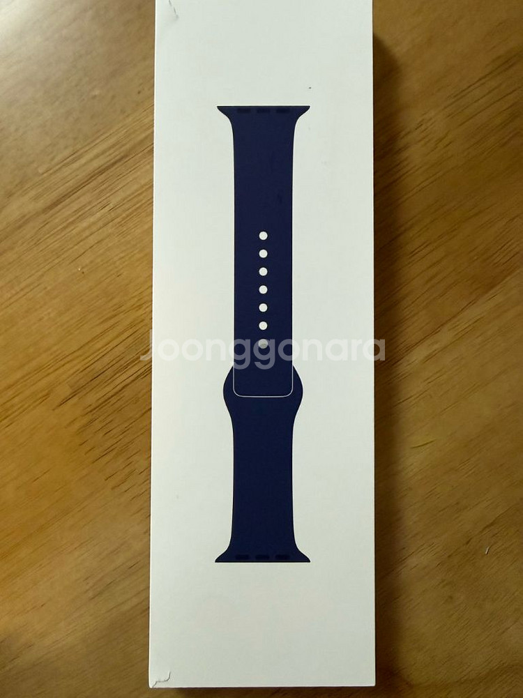 애플워치 정품 스트랩 스포츠밴드 데님 46mm M/L--0