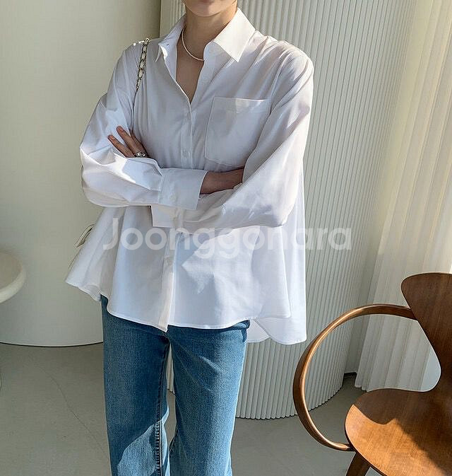 르꼬르망 괌 노구김셔츠--4