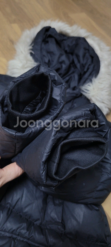 MLB 오리털 롱패딩 120사이즈--4