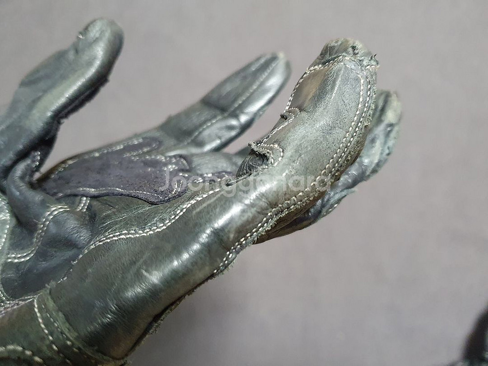 스파다 오토바이 바이크 카본 롱 글러브 장갑 (L)--4