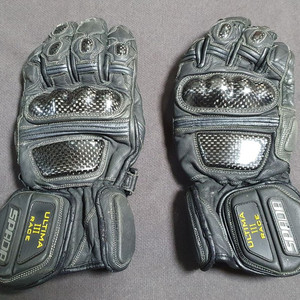 스파다 오토바이 바이크 카본 롱 글러브 장갑 (L)