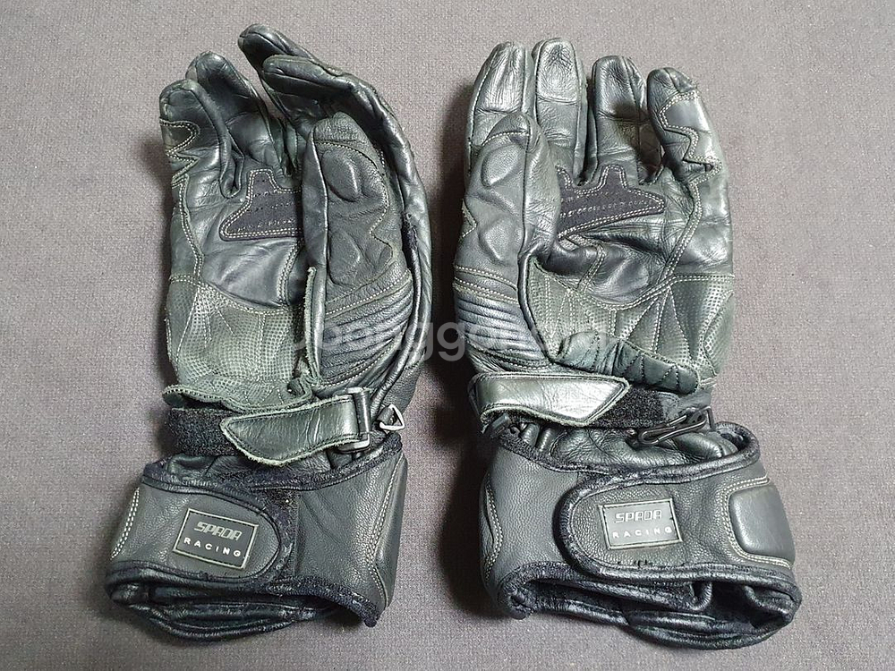 스파다 오토바이 바이크 카본 롱 글러브 장갑 (L)--1