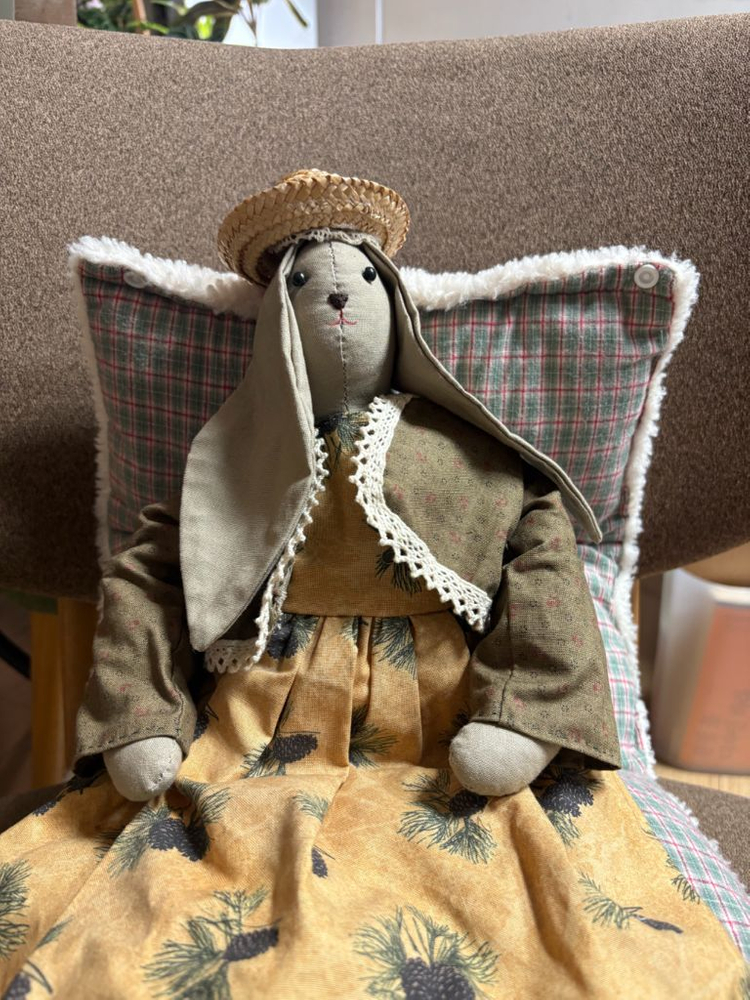 토끼빈티지인형--1