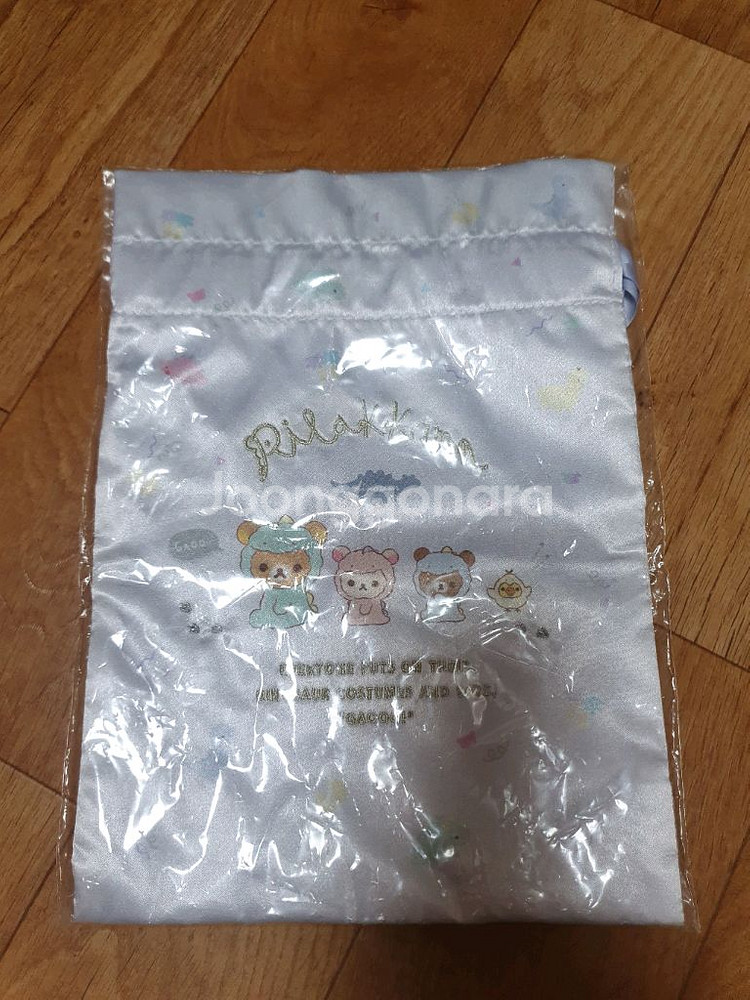 리락쿠마 조리개 주머니 파우치--0