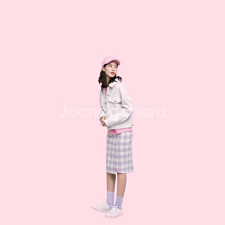 스파오 트러커 면데님자켓 M--2