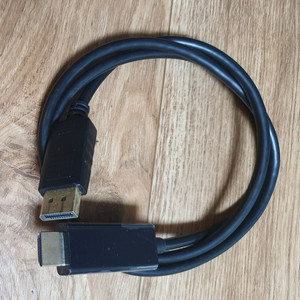 hDMI to DP 케이블 1M 모니터 연겔선 컴퓨터