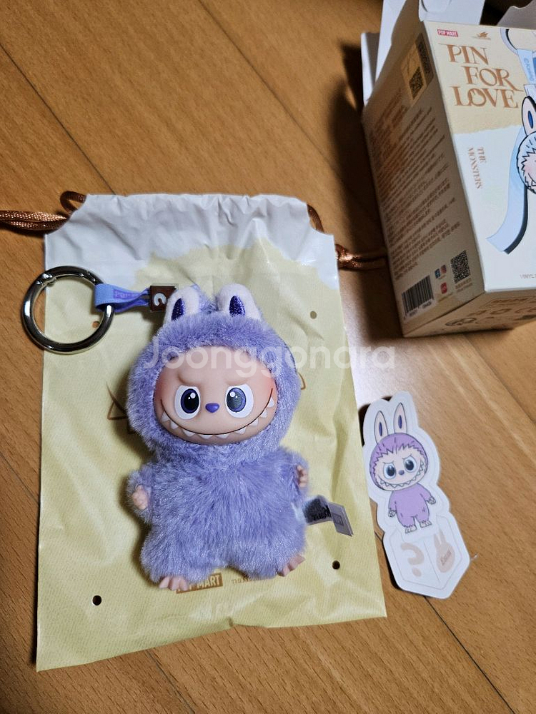 (단순개봉/새상품) 미니 라부부 내마음속 비밀번호 물음--0