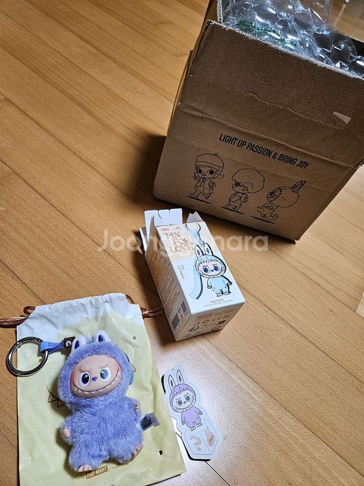 (단순개봉/새상품) 미니 라부부 내마음속 비밀번호 물음--1