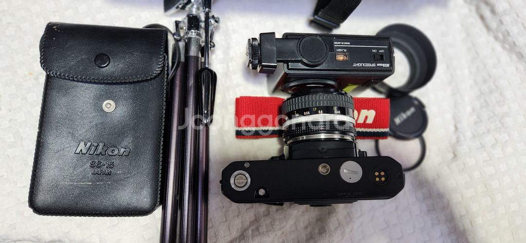 NIKON FE2(블랙A급), LR44 2개전기능정상,--2