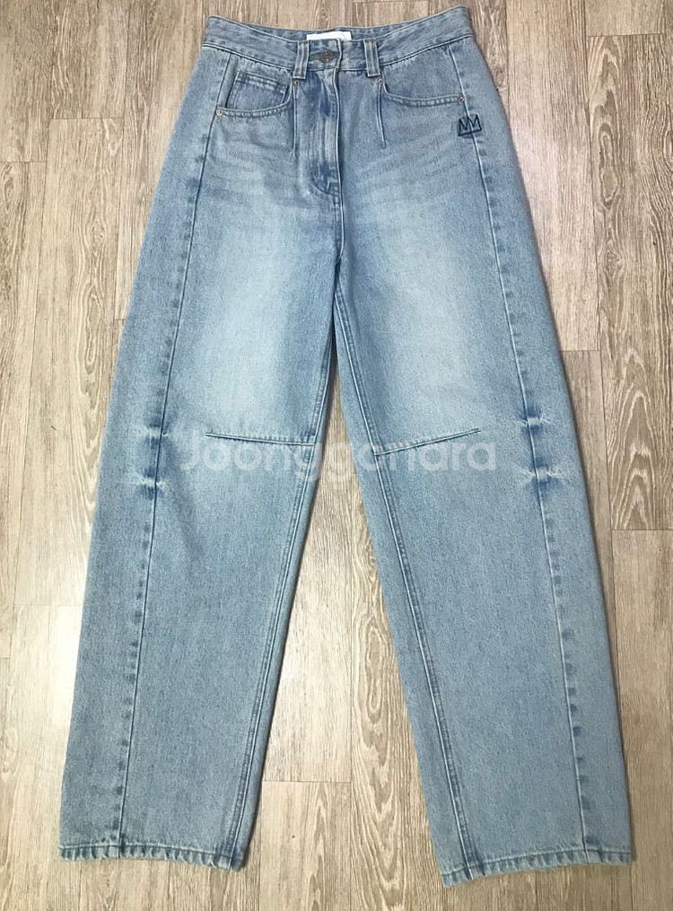 보브 데님 팬츠(s)--4