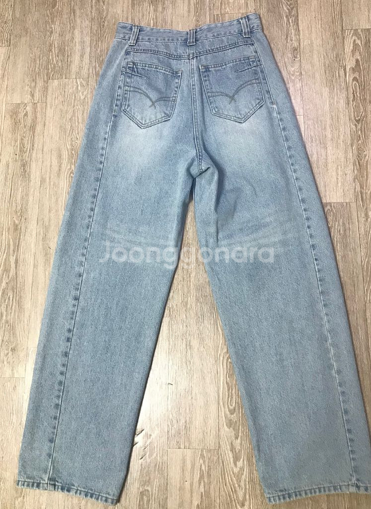 보브 데님 팬츠(s)--5