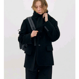 로우클래식 울 알파카 블레이저 코트 S