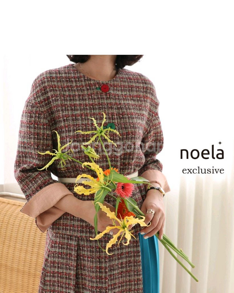 노엘라 익스클루시브 트위드자켓--0