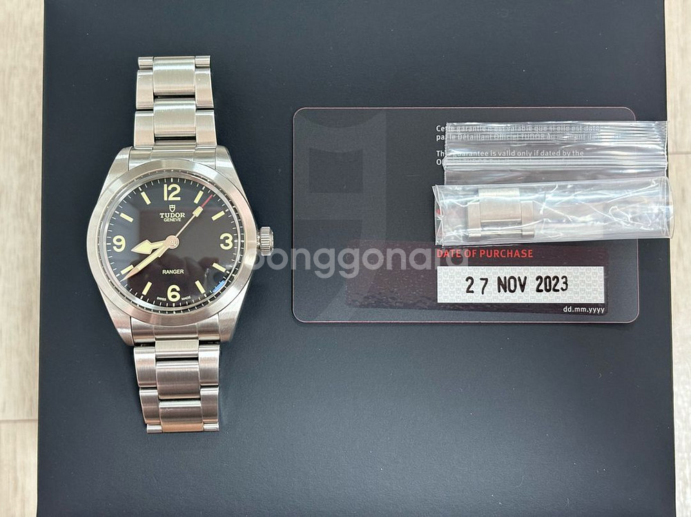 튜더 레인저 23년 11월 스탬핑 판매합니다~ 부산--0