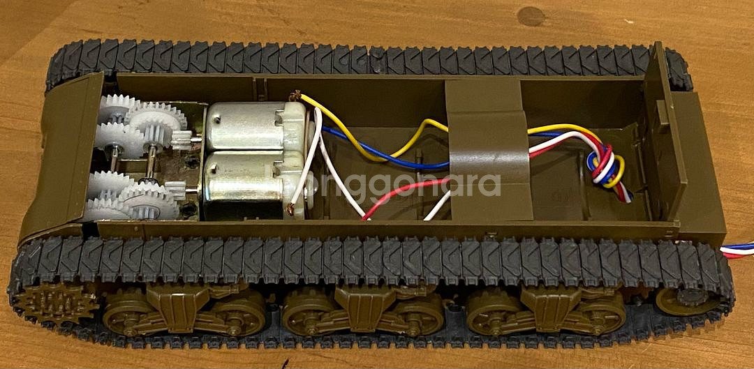 아카데미 미육군 m10 습격포 전차 완성품 고전프라--6