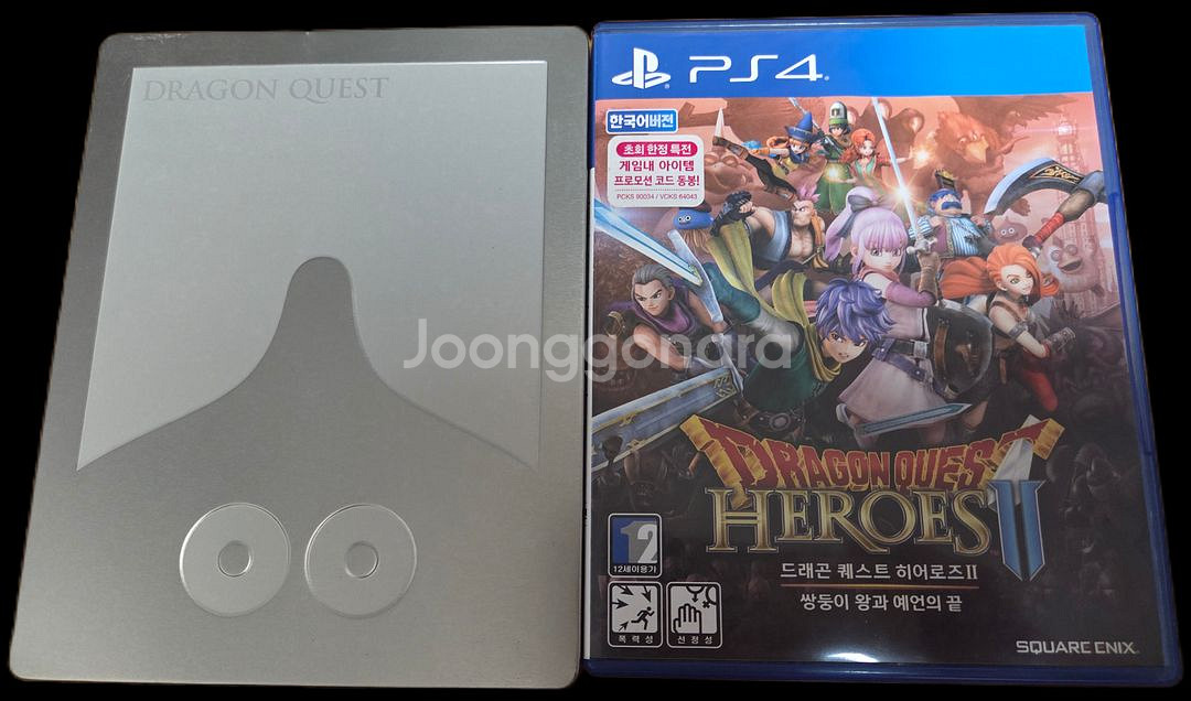 ps4 플스4 드래곤퀘스트히어로즈 1 &2--0