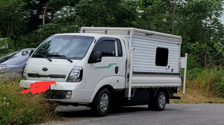 트럭용 캠퍼 캠핑박스 이미지