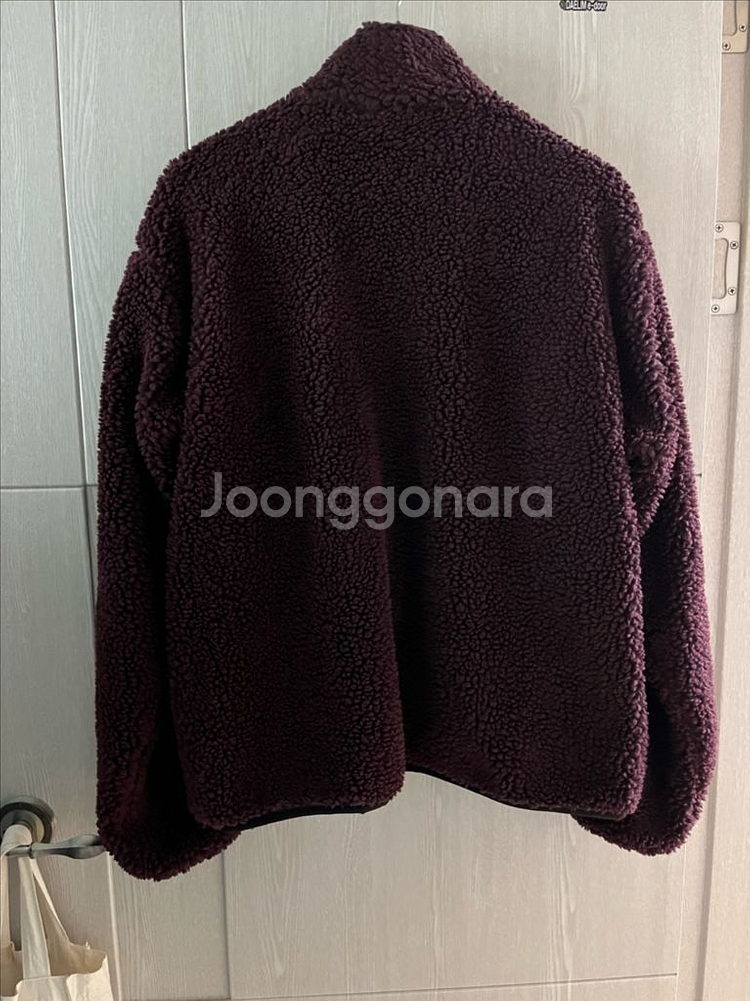 스투시 쉐르파 리버서블 버건디 m사이즈 판매합니다--5