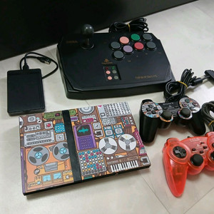 PS2 플스2 슬림 (패드2개)(조이스틱)