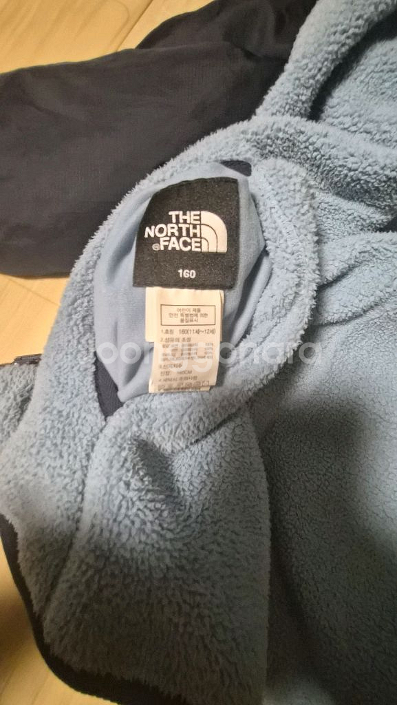 노스페이스키즈 양면후리스 160--2