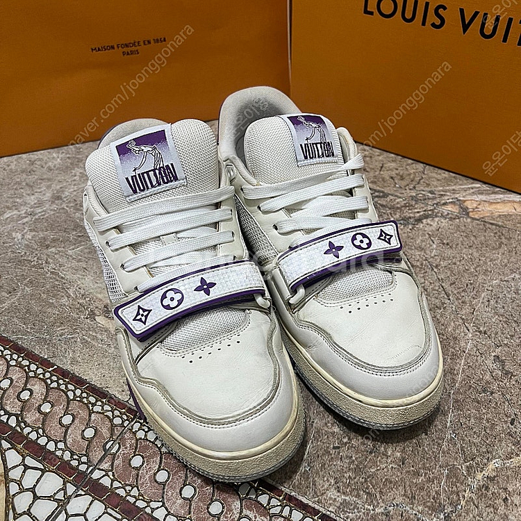 [7사이즈] 루이비통 벨크로 트레이너--3