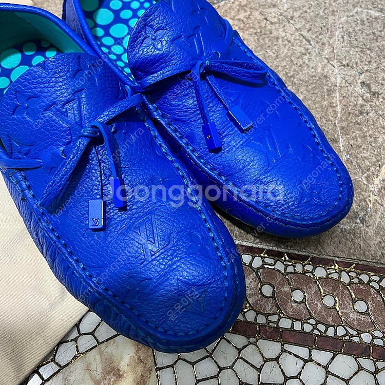 [7사이즈] 루이비통 X 쿠사마야요이 토뤼옹 로퍼--7