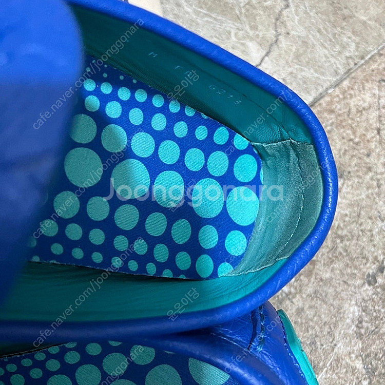 [7사이즈] 루이비통 X 쿠사마야요이 토뤼옹 로퍼--8