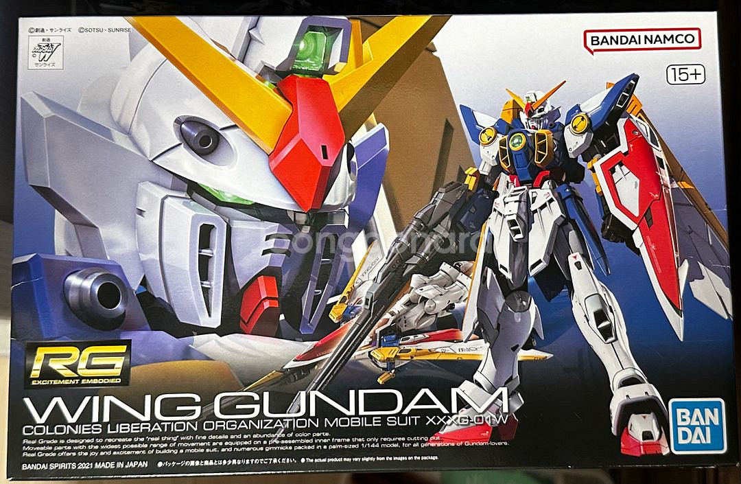 [미개봉] RG 윙건담 TV판 건담--0