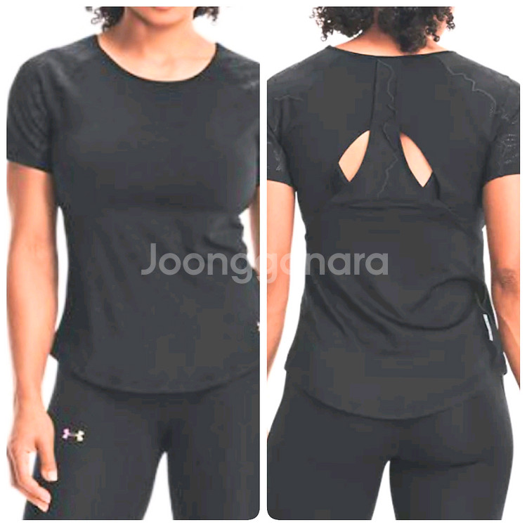 (새상품) 언더아머 반팔 슬리브티/러닝/요가/필라테스--1