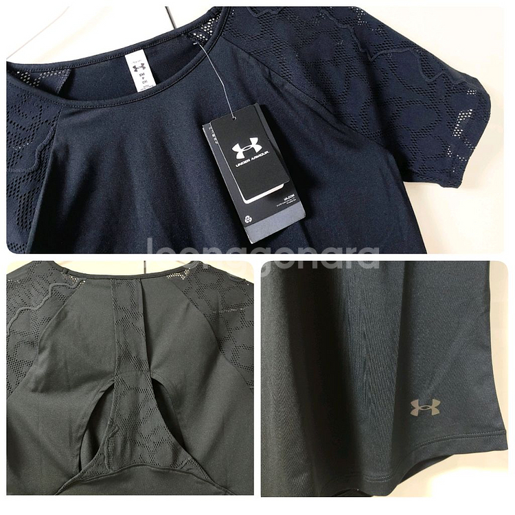 (새상품) 언더아머 반팔 슬리브티/러닝/요가/필라테스--3